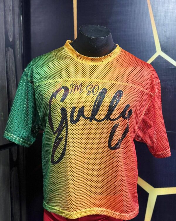 I’M SO GULLY MESH BOXY JERSEY